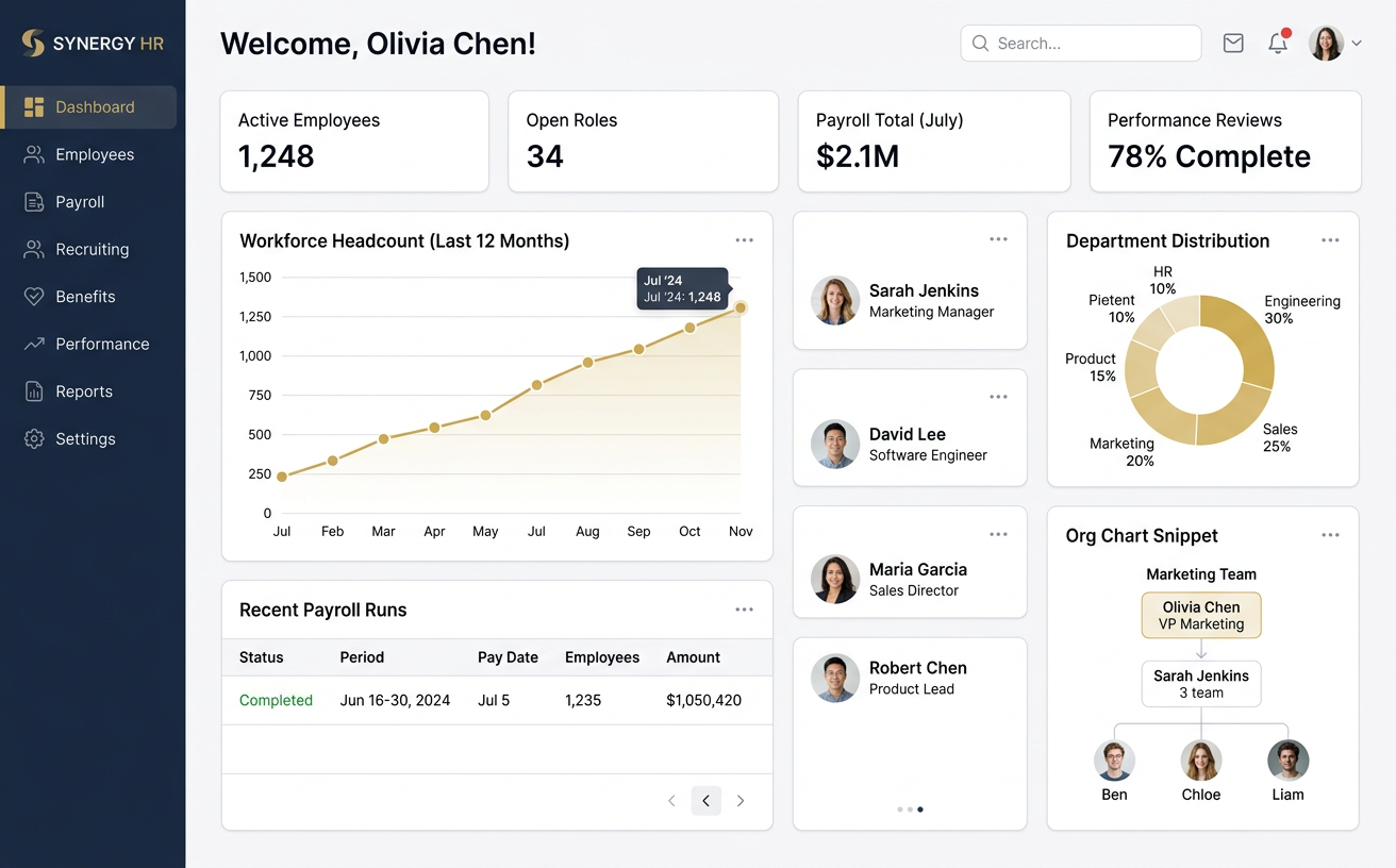 Auras — Enterprise HR platform